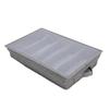 Flatware Utensil Storage Case Silverware Storage Box with Dividers 5 Compartment Flatware Storage Case with Handles