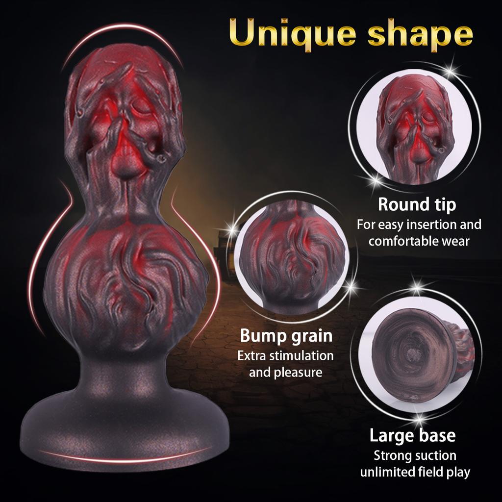 Tekutý silikon Obrovské dildo Masturbátor Anální kolík Sexuální hračka Pěstování Realistický penis Velký pták Strap on Kohout