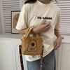 High Quality Soft Capybara Plush Handbag Cute Cartoon Shoulder Tote Bag Casual Crossbody Purse for Women Girls Daily Shopping