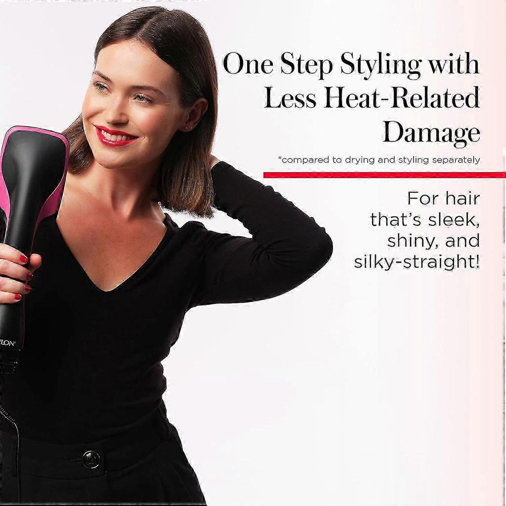 2025 One Step Hair Dryer and Styler All-in-One Detangling and Straightener for Salon-Quality Smooth Straight Hair