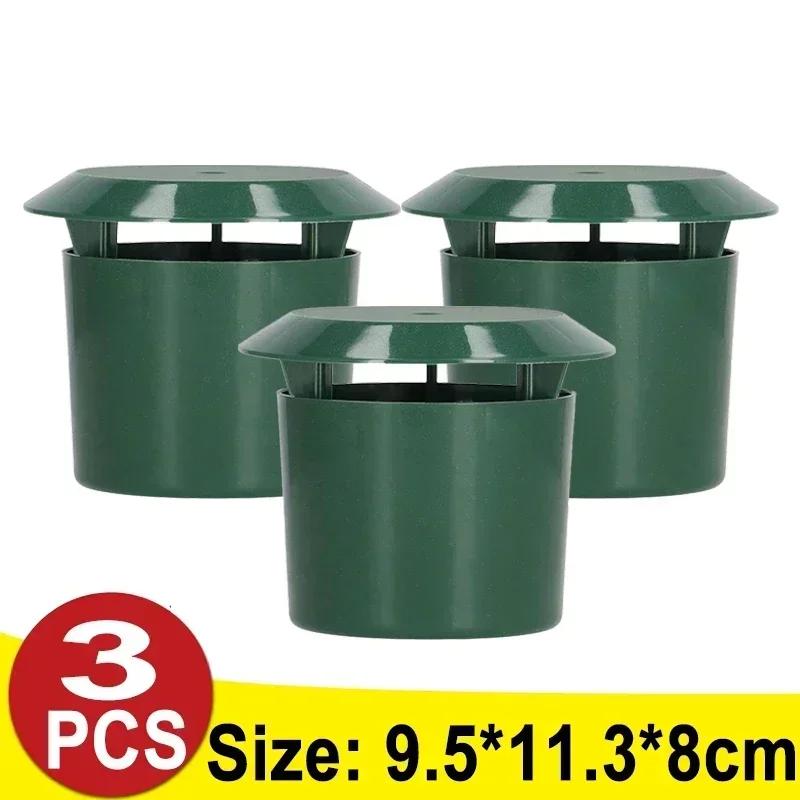 1-10 peças Armadilha para Caracóis de Jardim Casa Gaiola para Lesmas Capturador Plástico PP Reutilizável Ferramenta de Controle de Pragas para Exterior Fazenda Legumes Flores