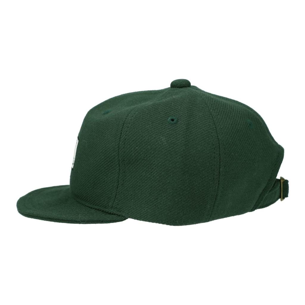 Basic Enchi City Short Cap Umpire Short Free Size Hat, Brim, Antibacterial, Deodorizing, Moisture-wicking, Quick-drying, Men's & Women's, (Dark Green)