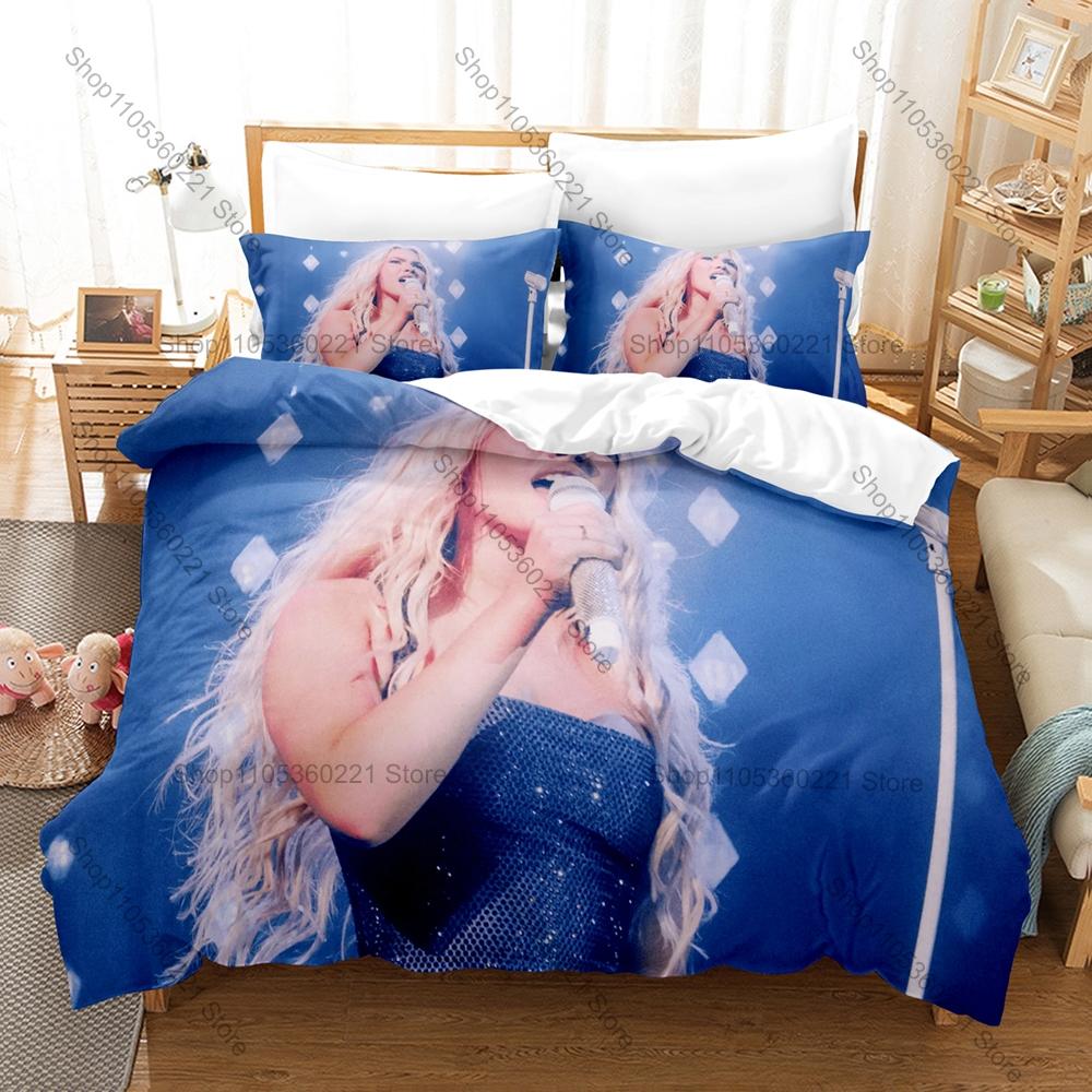 Freya Norse Goddess Pleiades Seven Sisters Cosmic Galaxy Golden Raven HD Print Bedding Set Duvet Cover 2 Pillowcases Witchy Room
