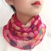 Hanging Ear Scarf for Women Versatile Sun Protection Neck Cover for Spring and Summer Small Scarf