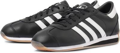 Country II Core Sneakers, Black/Footwear White/Carbon, ID6600, 28.0cm