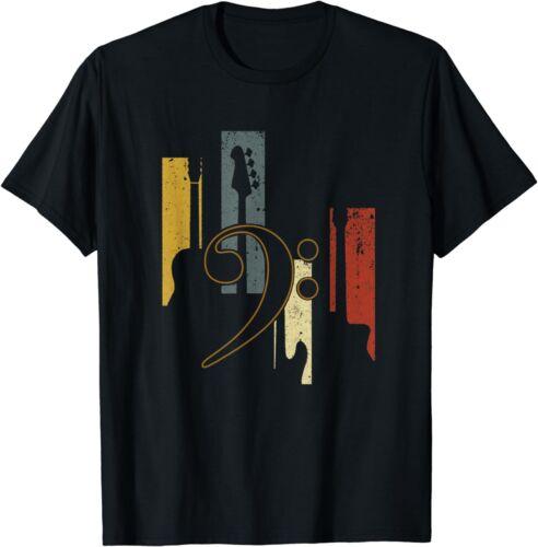 Bass Clef Bass Guitar Players Music Best Gift T-Shirt S-3XL - Men s Summer Cotton Graphic Tee S