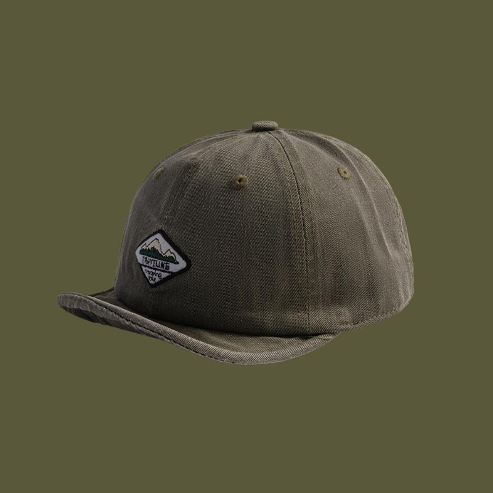 Big Head Circumference Short-Brimmed Hat Breathable Sunscreen Hat New Peaked Cap