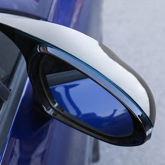 2x M STYLE GLOSS BLACK SIDE VIEW MIRROR COVER ADD ON OVERLAY FOR 2021-23 KIA K5