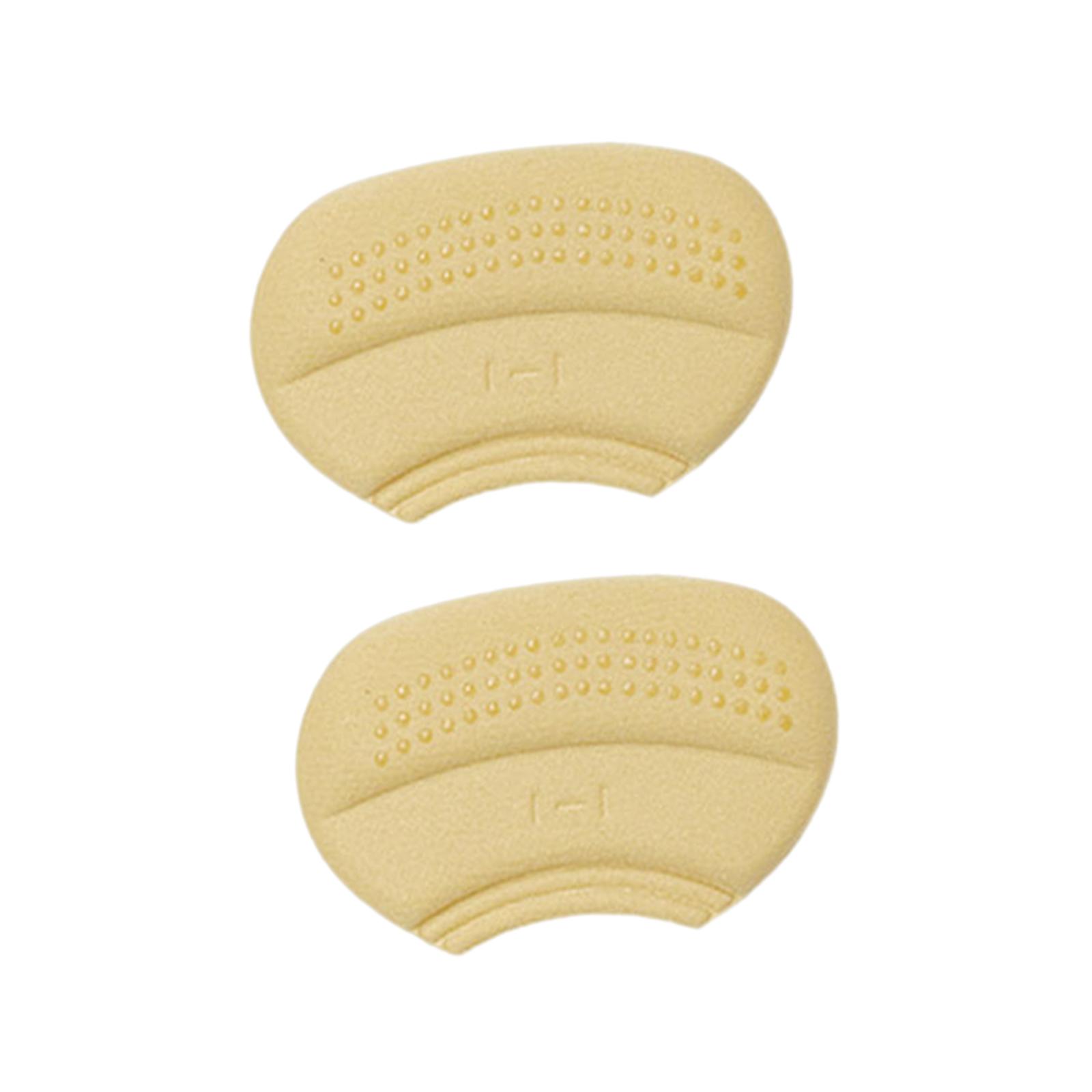 

2 Pieces Heel Grips Liner Cushions Inserts Non Slip Shoe Heel Inserts Improved Shoe Fit and Comfort for Shoe Too Big Men Women светло-желтого