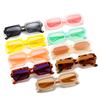 Polygonal Small Frame Sunglasses Candy-Colored Sunglasses Women'S Trend Glasses