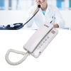 Wall Mounted Wired Telephone Rebroadcast Waterproof Dustproof Retro Wall Phone with Handset for Home Hotel   Bank