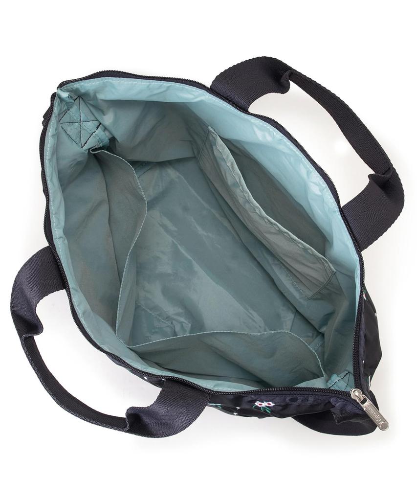 DELUXE EASY CARRY Lattice EMB TOTE/4360/Floral