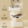 High Frequency Vibration Ultrasonic Beauty Lenses Cleaner USB Charging 3 Adjustable Levels Beauty Lenses Storage Container