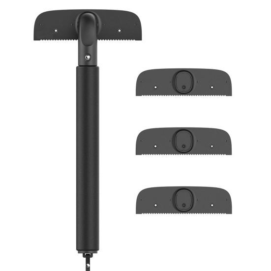 Long Handle Reusable Sharp Blade Non-Slip Remove Hair Stainless-Steel Handheld Manual Body