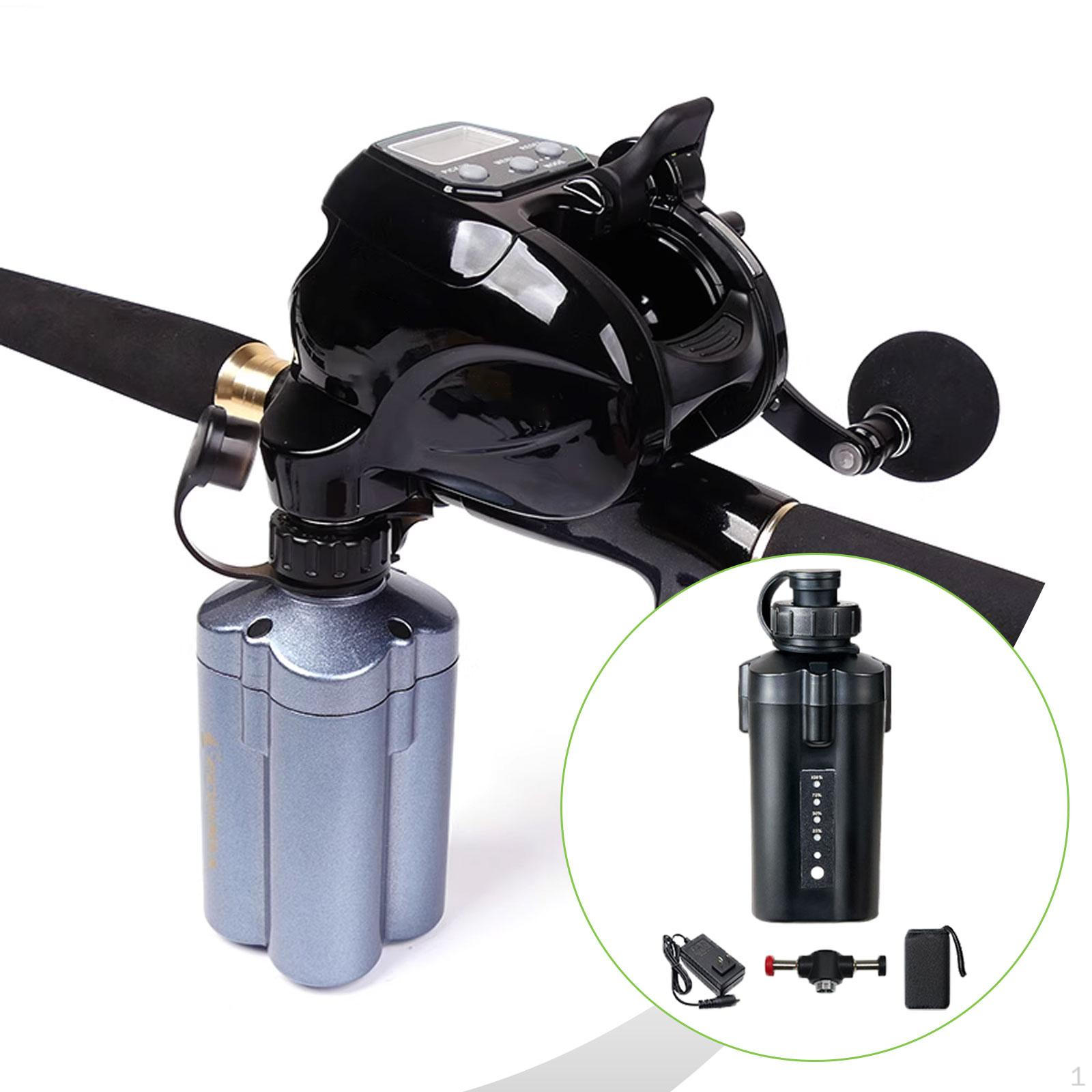 

Electric Fishing Reel Battery 3500mAh 14.8V Compact Rechargeable Energy Source Lightweight Design PP with Battery Display