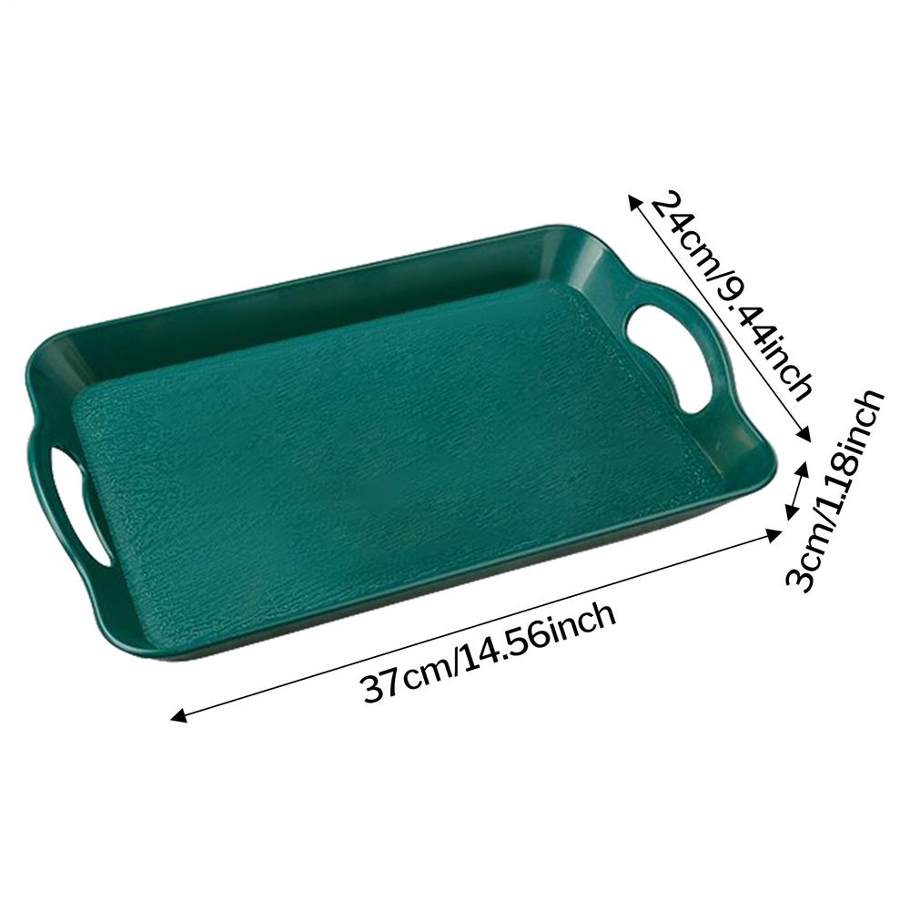 Trays For Serving Food Rectangular Platter Board Rectangular Snack Platter For Party Dinner Breakfast Buffet Picnic Kitchen Bar