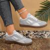 Shoes Woman  Trend Casual Sneakers Comfortable Lace Up Flats Tennis Shoe Breathable Walking Jogging Shoe