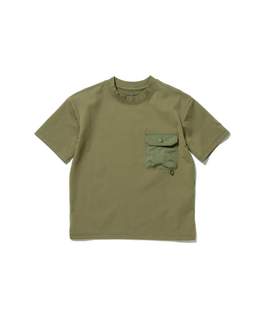 Snow Peak Kids Insect Shield Short Sleeve Size 110 T-Shirt TS-25SK001, T-Shirt, Navy,