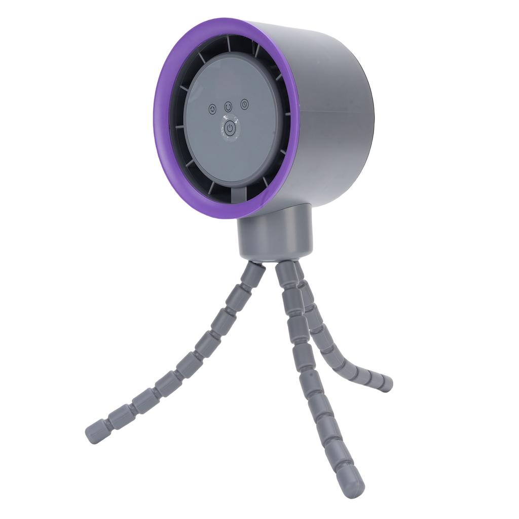 Battery Operated Stroller Digital Diaplay 360 Degree Oscillation Fan Tripod Clip On Flexible Fan 4000mAh