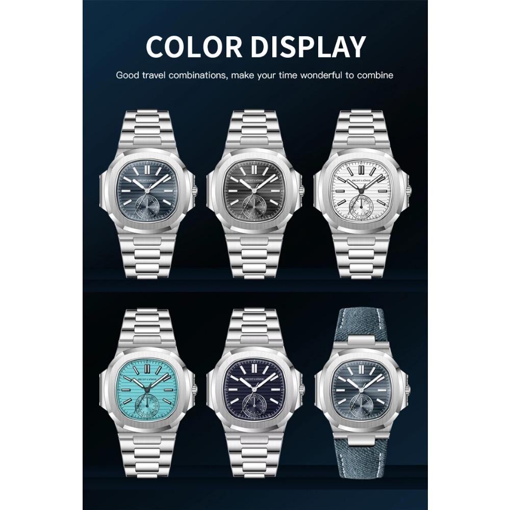 2025 Noutăți Ceasuri Specht & Söhne Classic 5980 Pentru Bărbați Ultra-subțire Oțel Cristal Safir Ceas Quartz Relogio Masculino