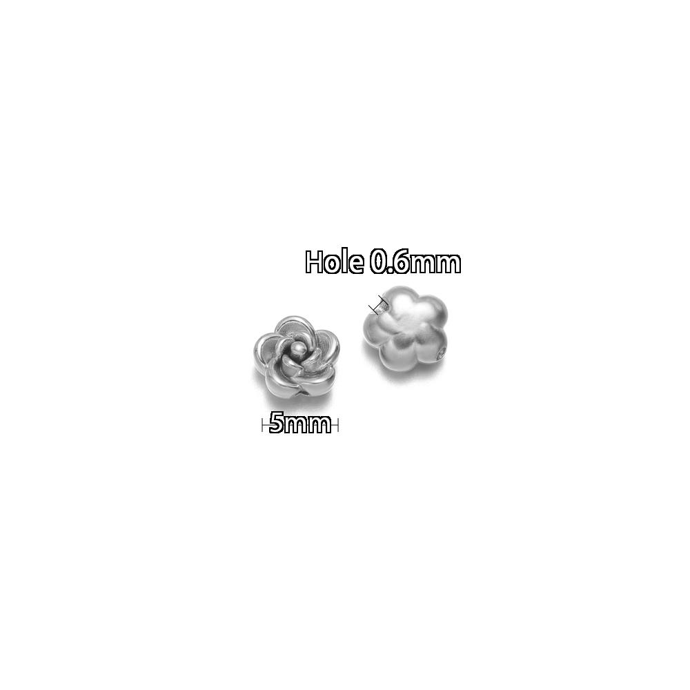 10 Stück Edelstahl Gold Perlen Rose Blume Anhänger für DIY Schmuck Mädchen Frauen Anhänger Halskette Armband Fußkettchen Ohrringe Herstellung