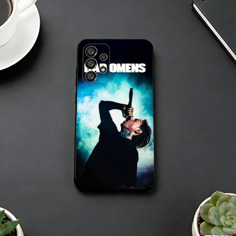 

B-Bad Omens CONCRETE JUNGLE Чехол для телефона Черный Силикон Мягкий Для Samsung S25,S24,S21,S22,S23,S30,Ultra,S20,Plus,Fe,Lite Samsung S23plus5G