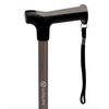 VITILITY - Derby Handle Walking Stick - Grey