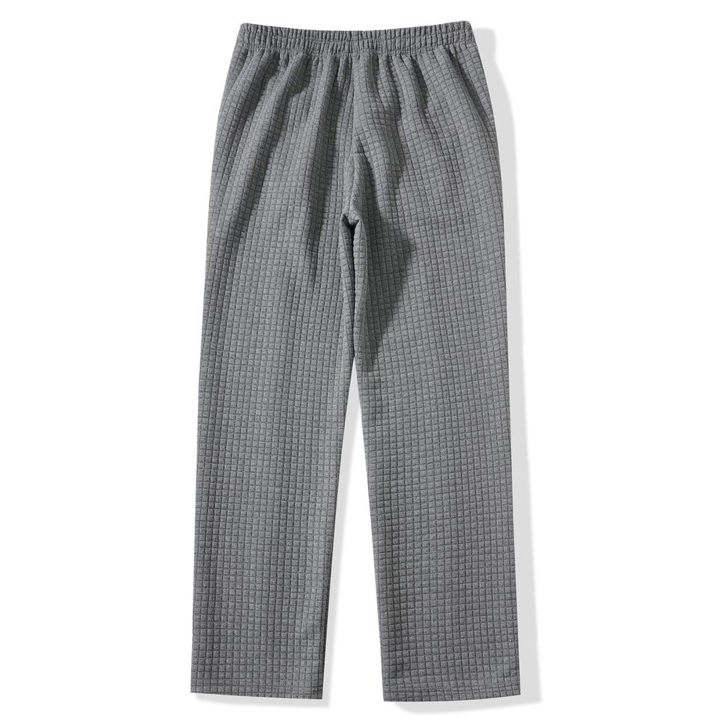 Men's Leisure Loose Sports Rope Straight Cylinder Trousers