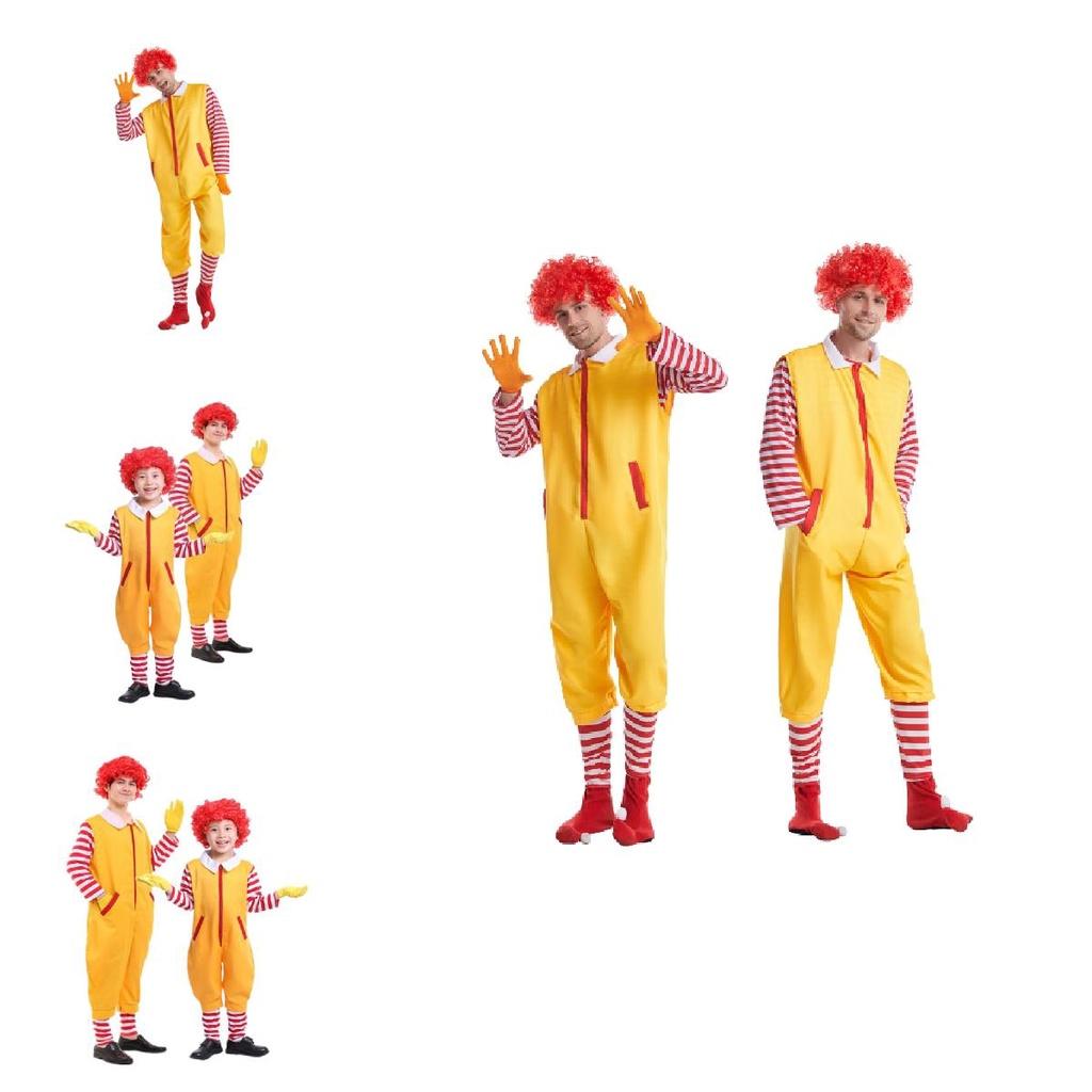 Festive Elf Costume For Children Top-quality Pvc Fabric Eye-catching Yellow Color Available In Multiple Sizes Perfect For Family Cosplay