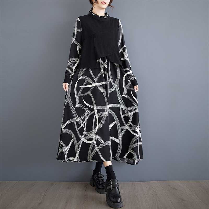 

Новые свободные платья из двух частей с чувством моды и индивидуальностью One Size