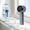 High-Speed Rechargeable Portable Handheld Fan – 120-Speeds, Powerful Wind for Outdoor Use