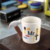 Creative Cartoon Ax Shaped Cup Ceramic Mug Milk Cup Breakfast Cup