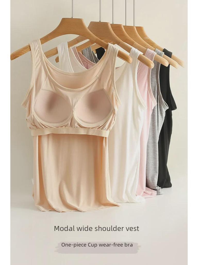 Damen Nahtloses Gepolstertes Sport-Camisole - Große Größe