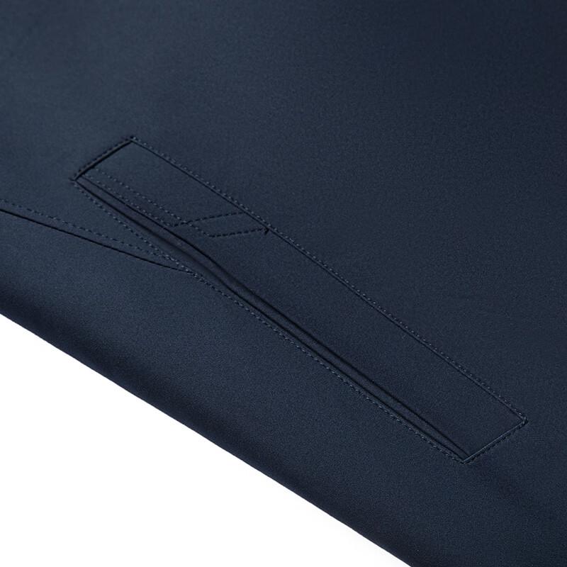 FENGMAO Men's Spring Fall Business Casual Stand Collar Jacket