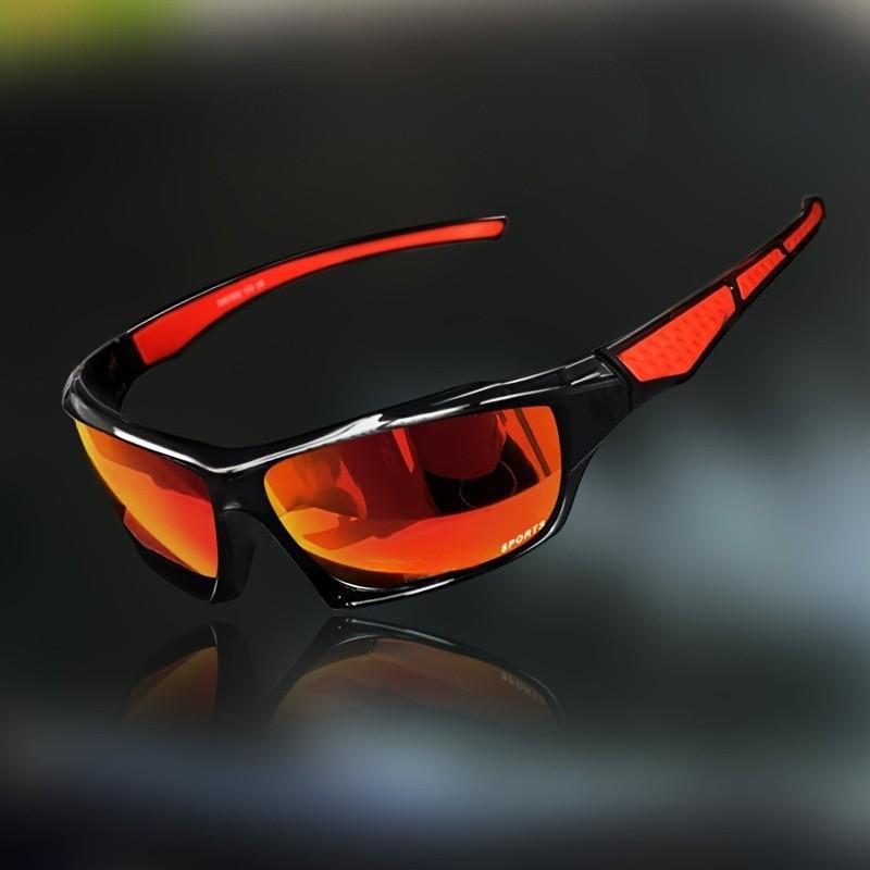 3PCS Polarized Outdoor Sports Sunglasses Wrap Around Frame Lightweight Durable UV Protection Eyewear for Driving Fishing Cycling Hiking