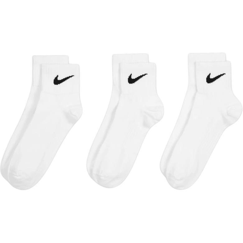 Nike Ankle Socks Unisex [3 Pack] White SX4706-101