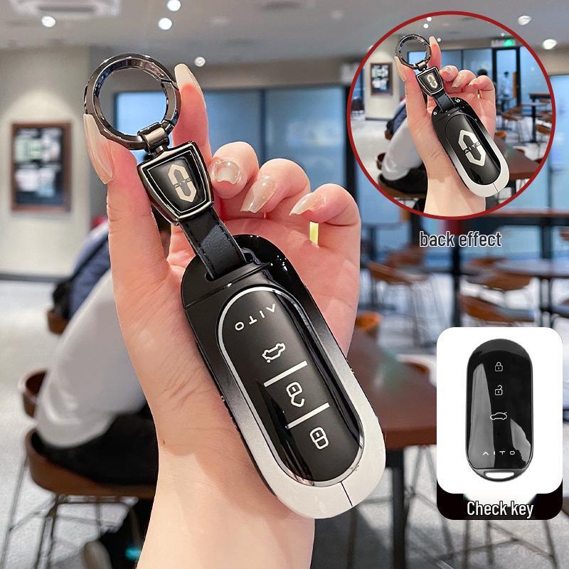 AITO M9 Key Case: Metal Buckle for AITO Huawei M9 Electric Extended Range