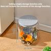 Children Chair Plush Toy Container Doll Box Basket Artifact Transparent Bucket Plastic Storage Stool