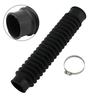 Flexible Hose Autobike Air Autobike Air Filter Hose Expandable 15 30cm Exhaust Pipe Protective Cover New Replacement Black