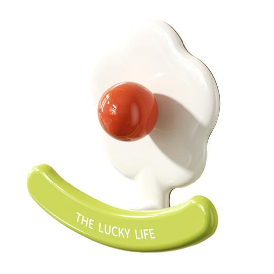 Blumenwandhaken Bohrlos Selbstklebend Robust Multifunktional Zuhause Büro Badezimmer Kleidung Hut Schal Handtuch Tasche Schlüssel Regenschirm Tasche Kleiderbügel