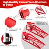2-Piece Hydraulic Car Ramps, 5T Capacity, Adjustable Height for Home Garage Vehicle Repair and Oil Changes