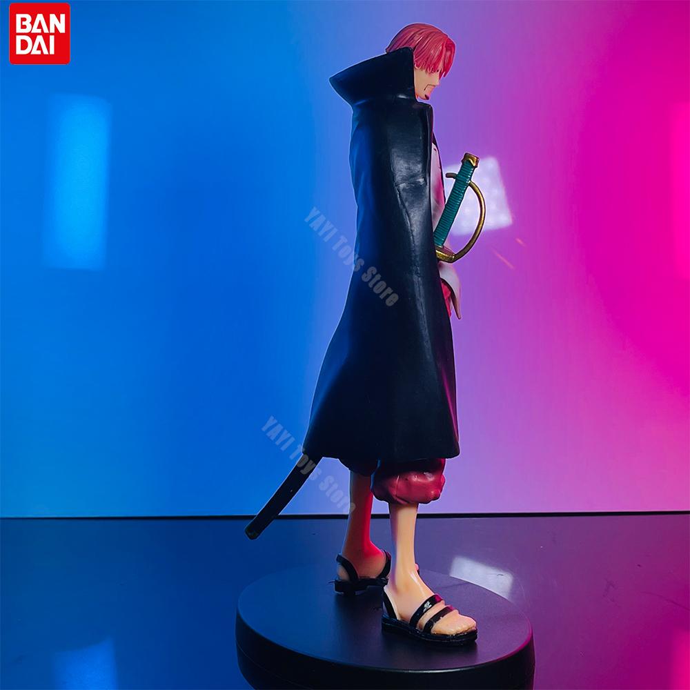 Neue 18cm One Piece Anime Figur Rotschopf Shanks Actionfiguren Cartoon Figur Modell PVC Puppe Sammlung Dekoration Kinderspielzeug Geschenk