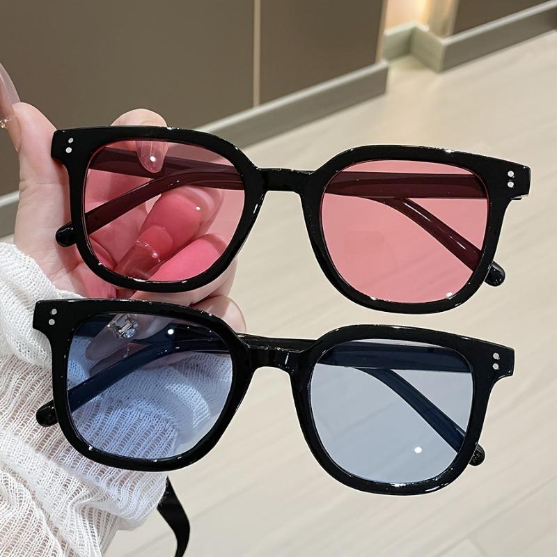 

2-Piece Fashion Box Women S Glasses Trendy Glasses Suitable For Party Dress Up And Costume Dressing