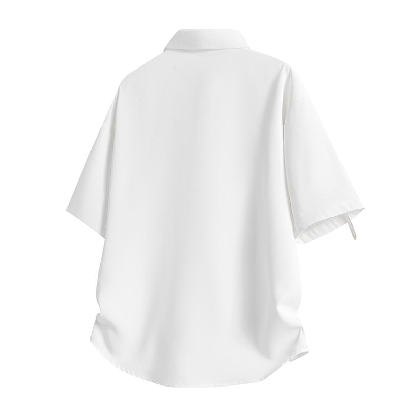 Summer Collar Men's Short Sleeved Shirt Casual Business Shirt