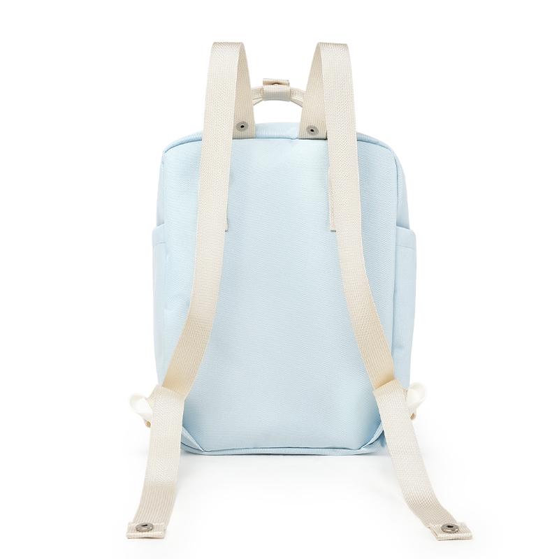 Dickies Minimalist Embroidered Logo Polyester Student Backpack Women Backpack Light-Green Purple Washed-Blue DK-B009