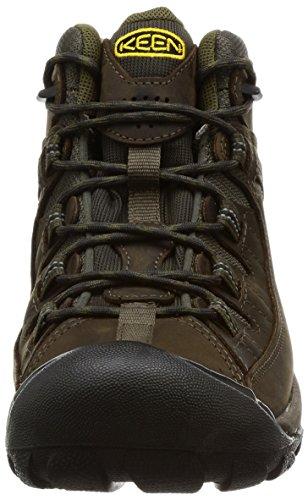 KEEN TARGHEE II MID WP Wasserdichte Trekkingschuhe für Herren, CANTEEN/DARK OLIVE, 28.5 cm