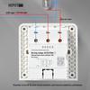 Hotel B&B Inn Card Insertion Power Switch, 40A, 86 Type, Delayed High/Low Frequency Induction Switch Panel