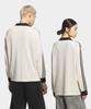 adidas Waffle Long Sleeve Polo Tee - Wonder White / Kq6867
