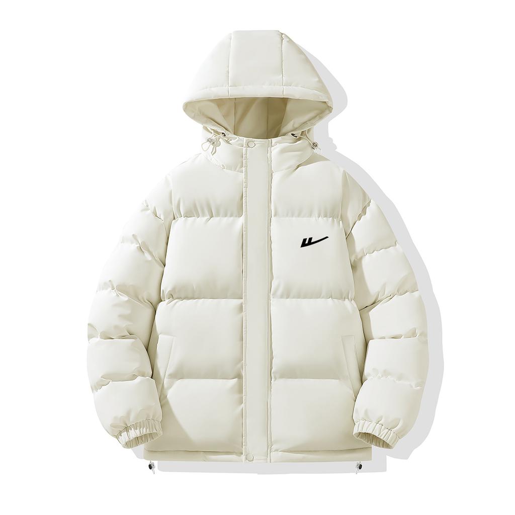 WARRIOR Puffer Jackets Unisex Hooded (Non-detachable) Thickened SHMY8803K39