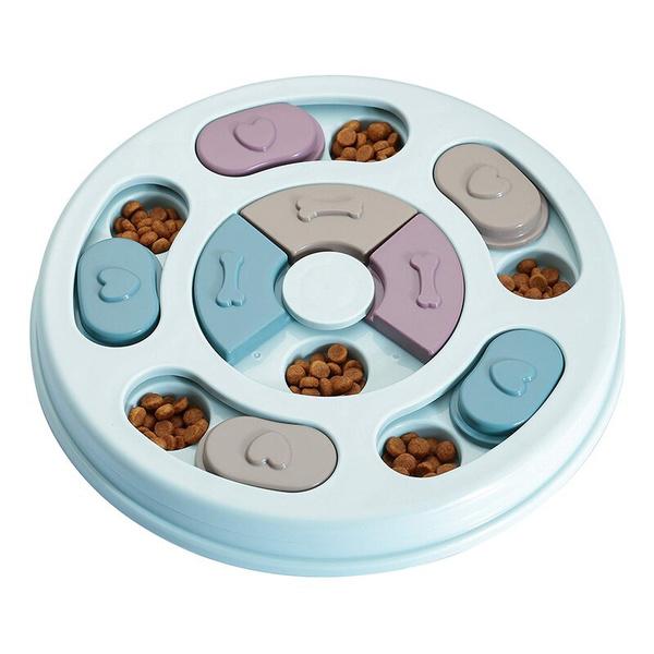 Dog Puzzle Toys  Slow Feeder Interactive Training Increase Puppy IQ Food Dispenser Slowly Eating NonSlip Bowl Pet Cat Dogs Game